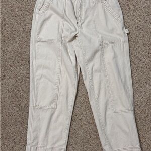 Old Navy Men's Cream Cargo Pants